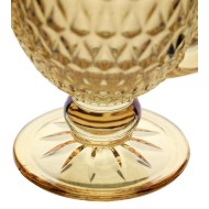 Jarra 1 Litro Amelie Com Base Âmbar Luster